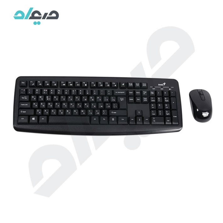 کیبورد و ماوس بی سیم جنیوس مدل Smart KM-8100