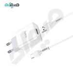 شارژر دیواری هوکو مدل C81A به همراه کابل TYPE-C