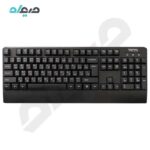 کیبورد و ماوس بی سیم تسکو مدل TKM 7022 W