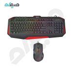 کیبورد و ماوس تسکو مدل GKM-8205 Black