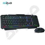 کیبورد ماوس تسکو مدل TKM-8133 Black