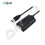 کابل تبدیل USB3 TO DVI+VGA یونیتک مدل Y-3801