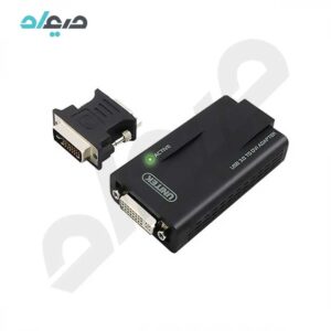 کابل تبدیل USB3 TO DVI+VGA یونیتک مدل Y-3801