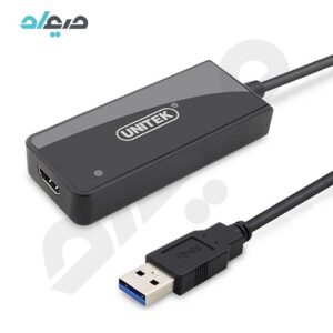 مبدل USB به Display با کیفیت ۴K یونیتک مدل Y-3703