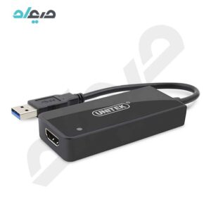 مبدل USB به Display با کیفیت ۴K یونیتک مدل Y-3703