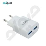 شارژر دیواری TSCO مدل TTC 62 به همراه کابل تبدیل MicroUSB