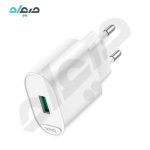 شارژر دیواری 18 وات هوکو مدل C109A به همراه کابل Type-C