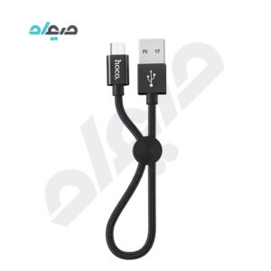 کابل شارژ فست پاوربانکی microUSB هوکو مدل X35