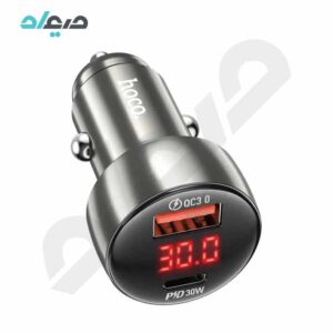 شارژر فندکی 48 وات HOCO مدل Z50 PD30W+QC3.0