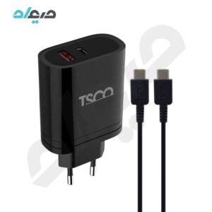 شارژر 38 وات TSCO مدل TTC 66 به همراه کابل Type-C