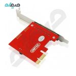 کارت اینترنال PCI Express پورت پارالل IEEE1284 یونیتک مدل Y-7507