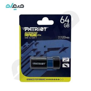 فلش پاتریوت PATRIOT مدل 64GB USB3.2 RAGE Lite