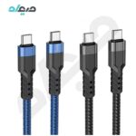 کابل شارژ 60 وات Type-C به Type-C هوکو مدل U110