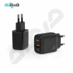 شارژر دیواری فست شارژ 20 وات تسکو مدل TTC 65 به همراه کابل Type-C