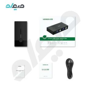 سوئیچ 2 پورت KVM VGA یوگرین مدل 30357