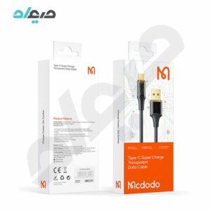 کابل فست شارژ تایپ‌سی 100 وات مک دودو مدل CA-2090