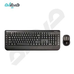 کیبورد ماوس بی‌سیم هترون مدل hkcw140