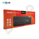 کیبورد سیمی هترون مدل HK240