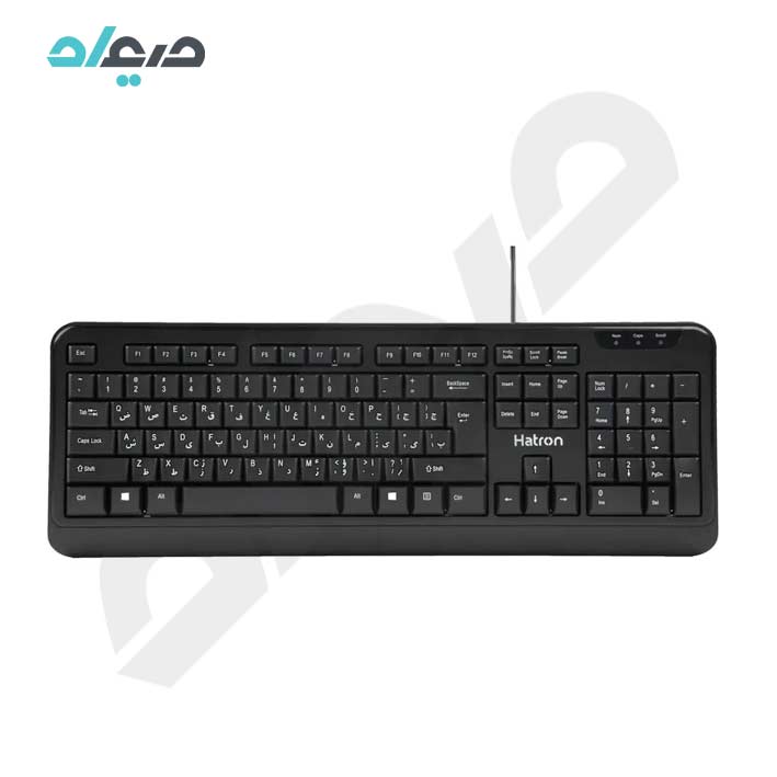 کیبورد سیمی هترون مدل HK240