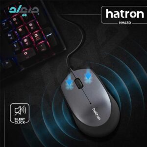 ماوس سیمی سایلنت هترون مدل HM430SL