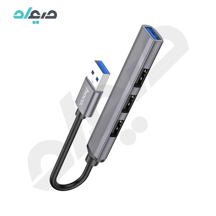 هاب 4 پورت USB-A هوکو با ورودی usb3.0 مدل HB26