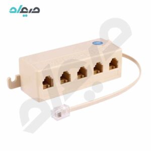 مبدل 1 به 5 سوکت تلفن kaiser کایزر