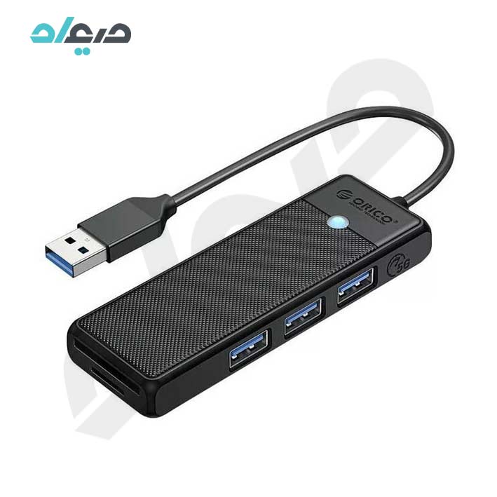 هاب USB و کارت خوان اوریکو مدل PAPW3AT-U3-015