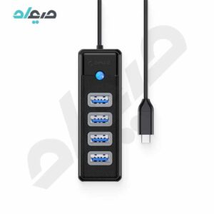 هاب USB3.0 با سری USB-C اوریکو مدل PW4U C3-10