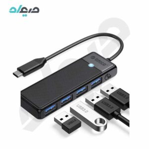 هاب USB3.0 با سری USB-C اوریکو مدل PAPW4A-C3-015