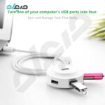 هاب 4 پورت USB2.0 یوگرین مدل CR106- 20270
