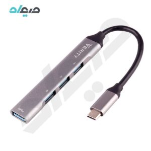 هاب 4 پورت USB3.0 با سری Type-C وریتی مدل H410