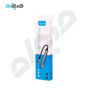 هاب 4 پورت USB3.0 با سری Type-C وریتی مدل H410