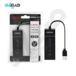 هاب USB3.0 چهار پورت X-NOVA با سری USB-A مدل x770