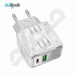 کلگی شارژر 20 وات 2 پورت هوکو مدل C135A