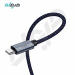 کابل شارژ 60 وات تایپ‌سی به تایپ‌سی هوکو مدل U134