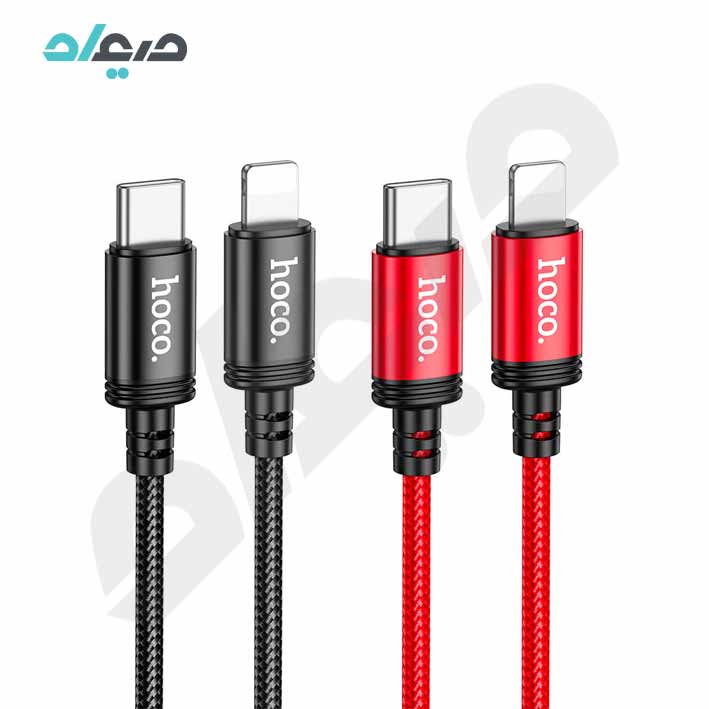 کابل شارژ تایپسی به لایتنینگ هوکو مدل X89