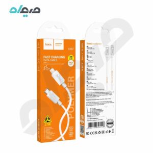 کابل شارژ 27 وات Type-C به Lightning هوکو مدل X107