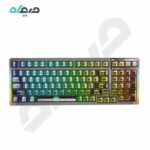 کیبورد بیسیم گیمینگ مکانیکال آئولا مدل F98 RGB