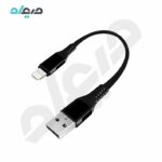 کابل پاوربانک لایتنینگ usb-a to lightning باز 30cm