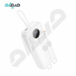 پاوربانک 20000 هوکو 22.5W+PD20W مدل j132A کابل دار