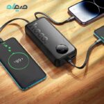 پاوربانک 20000 هوکو 22.5W+PD20W مدل j132A کابل دار