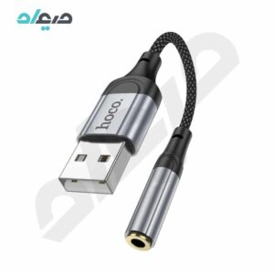 کابل مبدل صدا USB-A به AUX هوکو مدل LS36