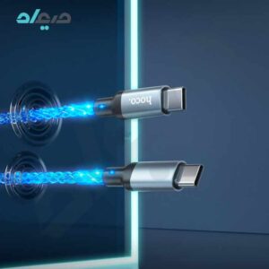 کابل شارژ 60 وات USB-C به USB-C هوکو مدل U112