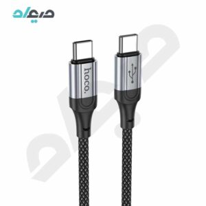کابل شارژ 60 وات USB-C به USB-C هوکو مدل X102