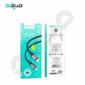 کابل شارژ 60 وات USB-C به USB-C هوکو مدل X102