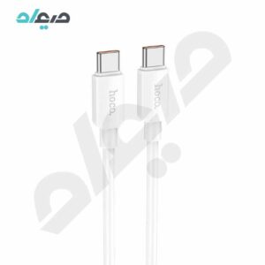کابل شارژ 100 وات USB-C به USB-C هوکو مدل X96 طول 1 متر
