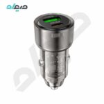 شارژر فندکی 38 وات هوکو مدل Z52 PD20W+QC3.0 با کابل تایپسی به لایتنینگ
