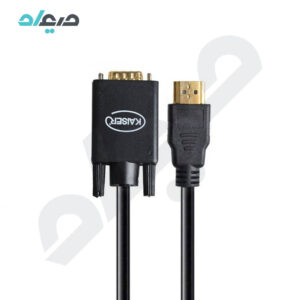 کابل Display به VGA کایزر مدل k-626 به طول 1.8 متر
