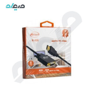 کابل HDMI به VGA کایزر مدل k-626 به طول 1.8 متر