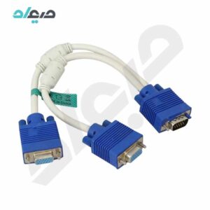 کابل 1 به 2 VGA کایزر مدل 6+3 طول 0.3 متر